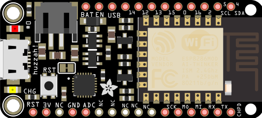 Feather HUZZAH ESP8266